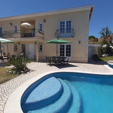 Villa Vista Do Monte, Large Villa, Balcony Views, Private Heated Pool Near Silver Coast Carvalhal (Leiria)